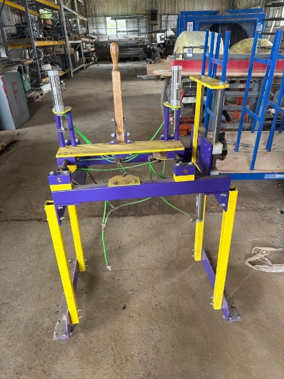 Shop Built Slat Cutting Machine