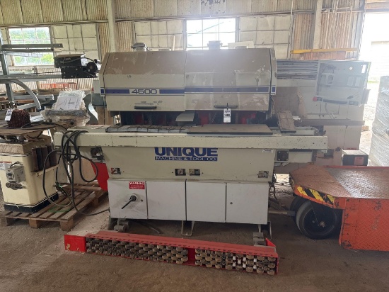 Unique 4522 Shape and Sand, 4 Head, 10 Hp 230/460 Volt 3 Phase, Parts Unit