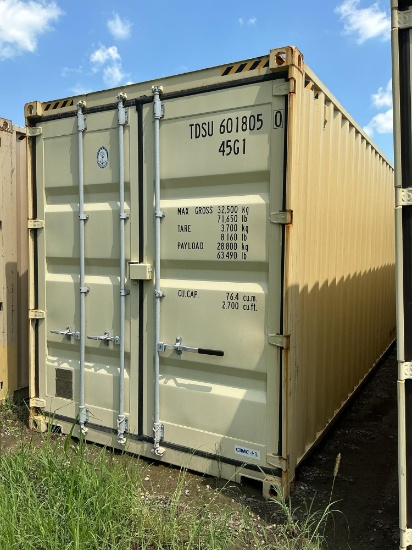2024 CIMC 40' Shipping Container, Double End Doors, Wind and Watertight