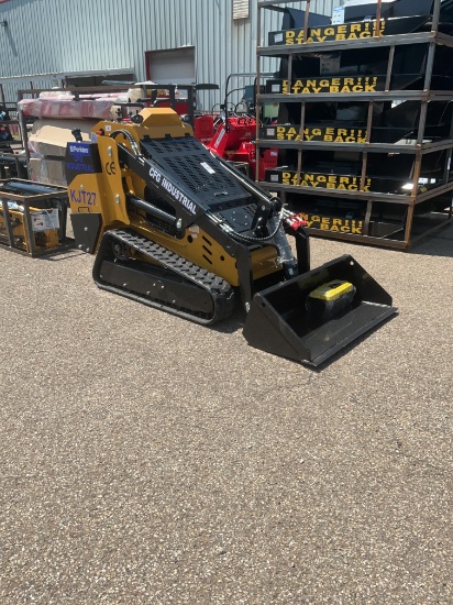 New Unused CFG Industrial KJT27 Compact Track Loader, 25 Hp Perkins Diesel, Aux. Hydraulics