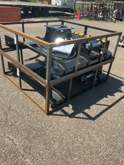 New Unused AGT EXRC54 Brush Mower Excavator Attachment, 54" Mowing Width
