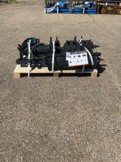 New Unused AGT 12EX-ATA Mini Excavator Attachment Set, Includes 8, 20 and 32" Buckets, Quick Hitch