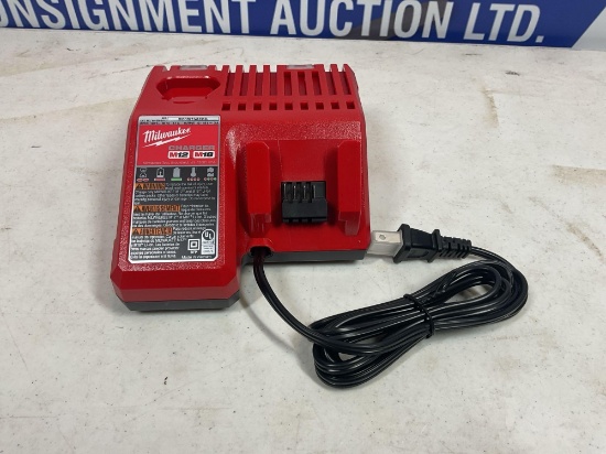 New Unused Milwaukee 48-59-1812 Charger, M12/M18