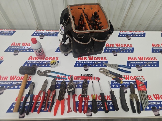 Klein Tool Bag & Electrical Tools