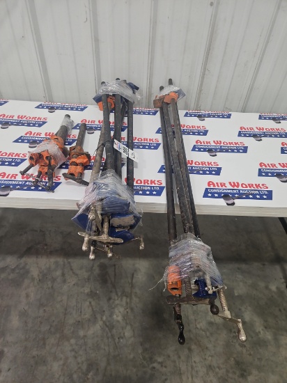 3 - Packs of Pipe Clamps