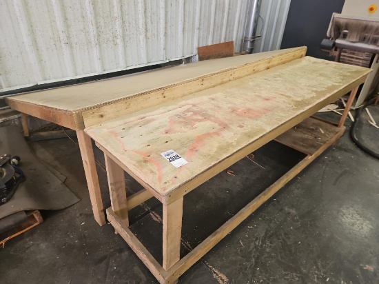 Off Feed Table & Grinder Feed Slide Table