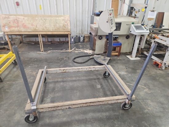 72" x 48" Metal Stock Cart