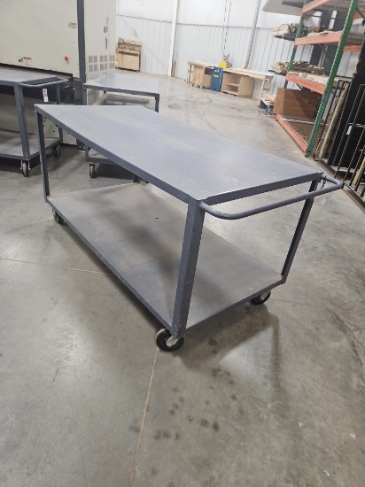 60" x 36" Metal Rolling Cart