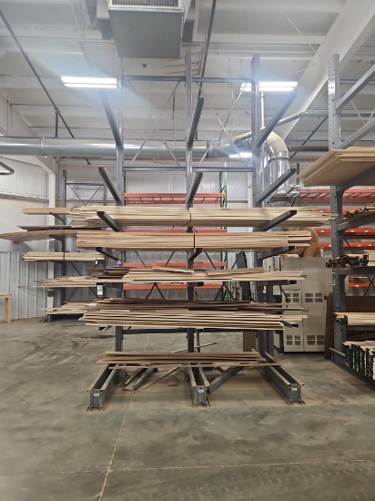 2 - Section Cantilever Racking 18' Tall 48" Arms