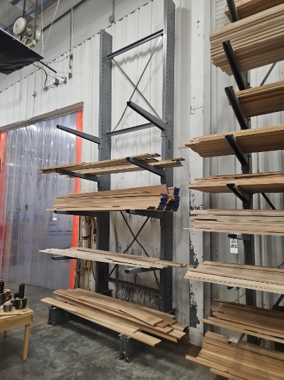 1 -Section Cantilever Racking 18' Tall 48" Arms