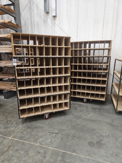 2 Supply Carts 2- 48" x 36" x 73"