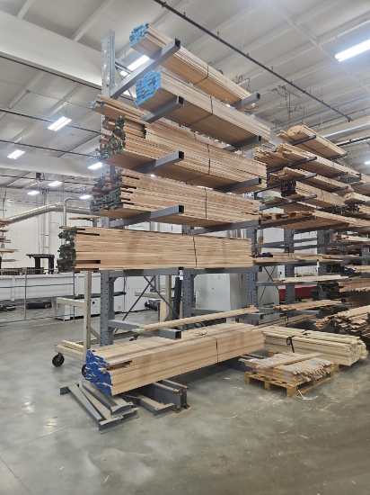 1 -Section Cantilever Racking 18' Tall 48" Arms