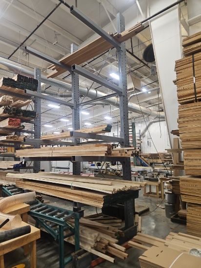 1 -Section Cantilever Racking 18' Tall 48" Arms