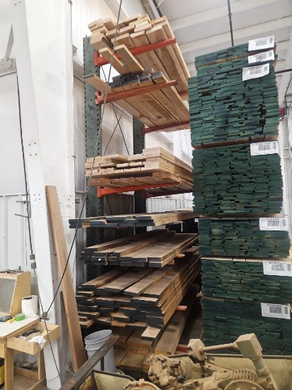1 -Section Cantilever Racking 18' Tall 48" Arms
