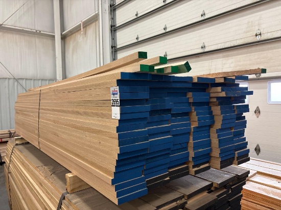 400 Bf 4/4 Red Oak Kiln Dried lumber 8'