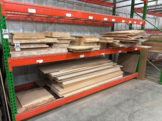 Quantity Of Glue Ups In a Varity Of Sizes and Species, Contents Of Lot 2054