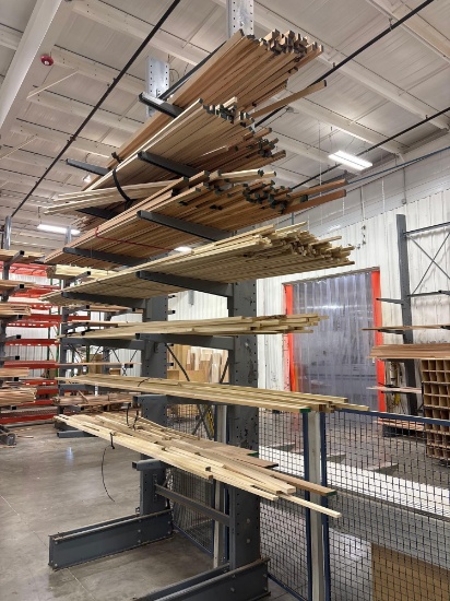 Assorted Lumber, Contents Of Rack
