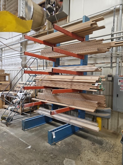 1 -Section Cantilever Racking 12' Tall 48" Arms