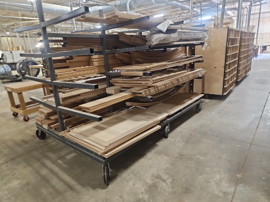 Assorted Wood Panels & Trim - CART NOT INCLUDED