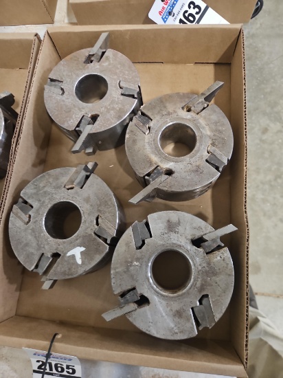 Box Lot, 4 Molder Cutterheads