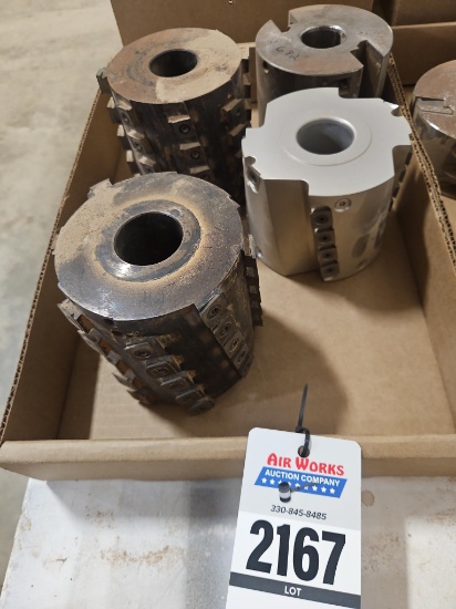 Box Lot, 4 Molder Cutterheads