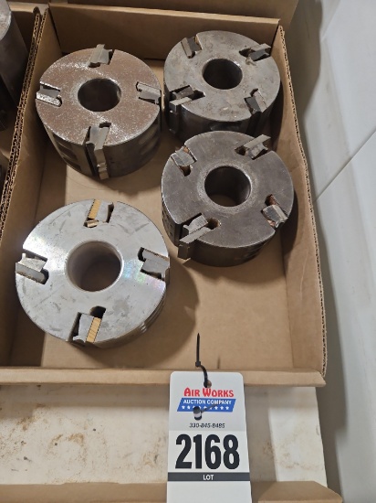 Box Lot, 4 Molder Cutterheads