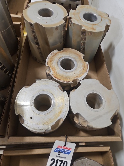 Box Lot, 5 Molder Cutterheads