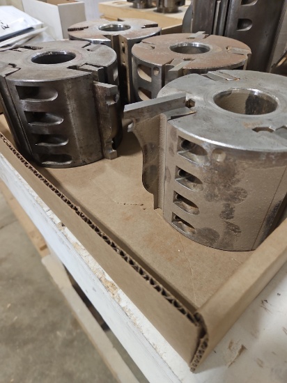 Box Lot, 4 Molder Cutterheads