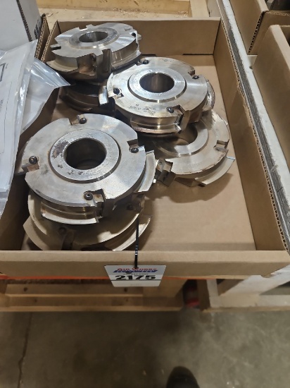Box Lot, 6 Molder Cutterheads
