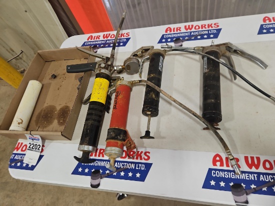 4 - Grease Guns, & Cartridge