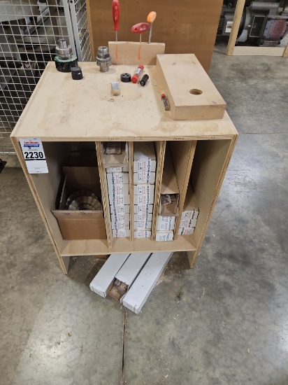 Cabinet w/ Sander Head Refills