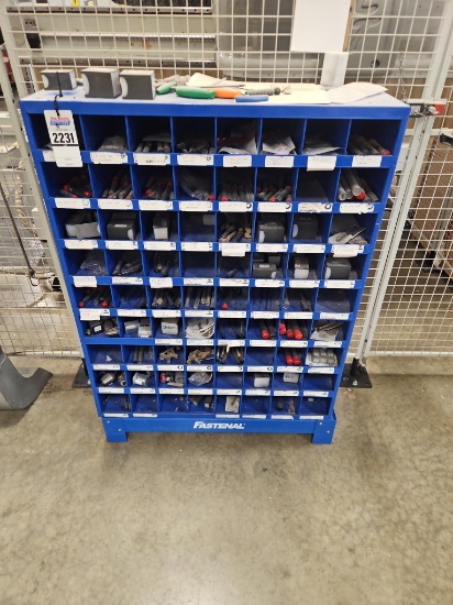 Fastenal Parts Bins and Contents