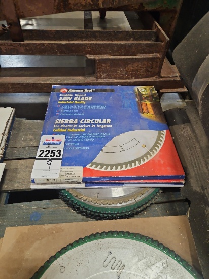 9 - 12" Assorted Saw Blades