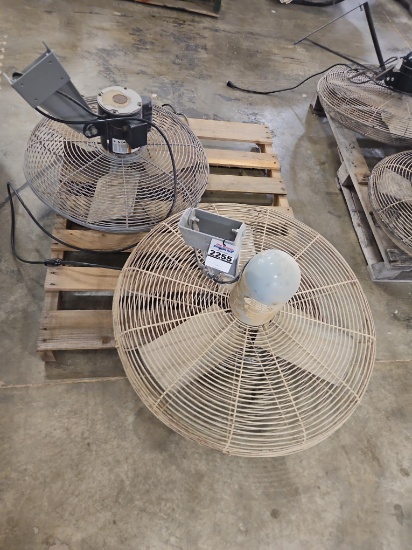 2 - Wall Fans 24" & 30"
