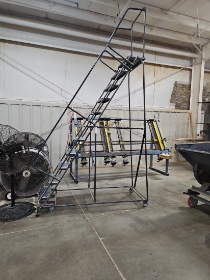 Baylor 9' Metal Rolling Stock Ladder