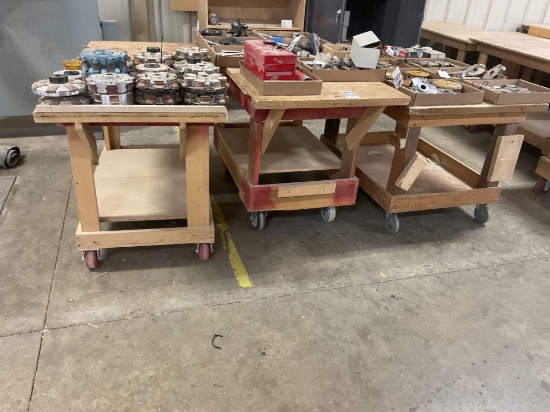 3 - Wooden Carts