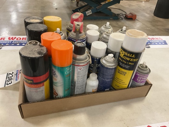 Box Lot - Lubricants, Cleaners, Etc