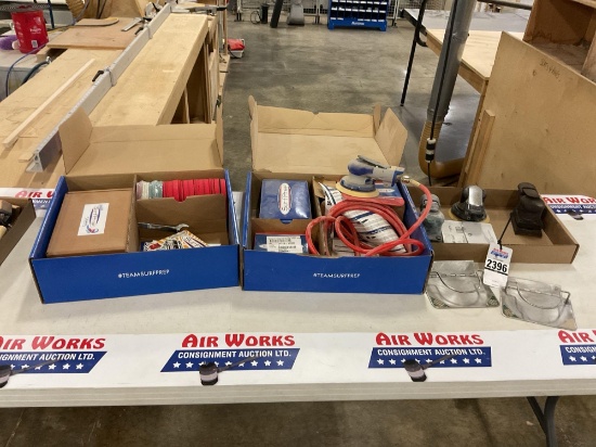 Box Lots - Orbital Sanders & Sanding Pads