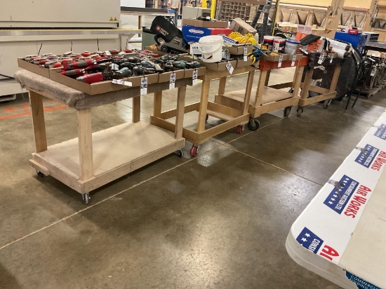4 - Wooden Carts