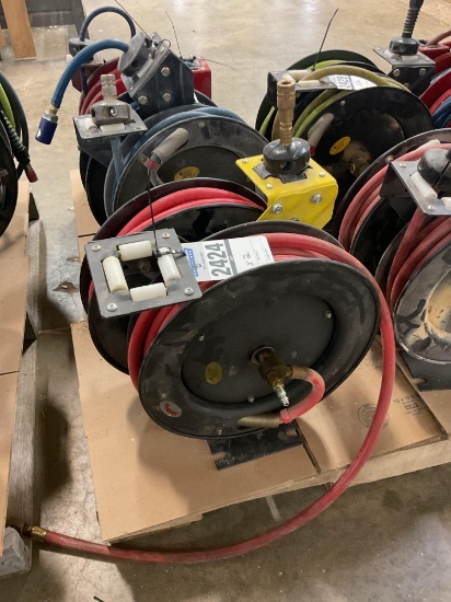 2 - Retractable Air Hose Reels