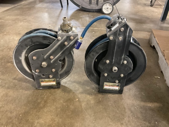 2 - Retractable Air Hose Reels