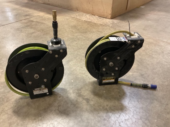 2 - Retractable Air Hose Reels