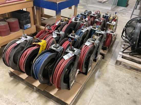 2 - Retractable Air Hose Reels