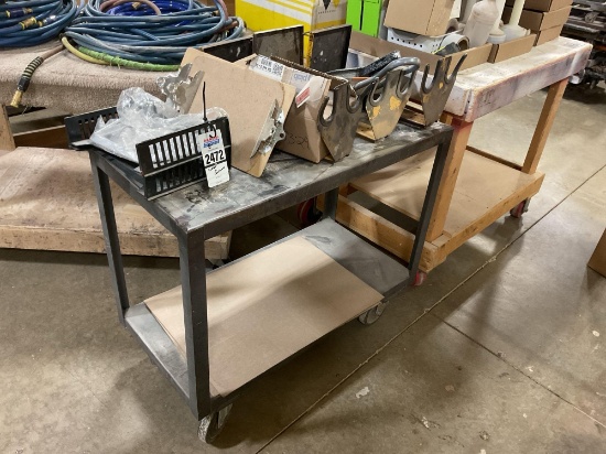 Cart & Contents - SGM Systems Magnetic Finish Gun Holders