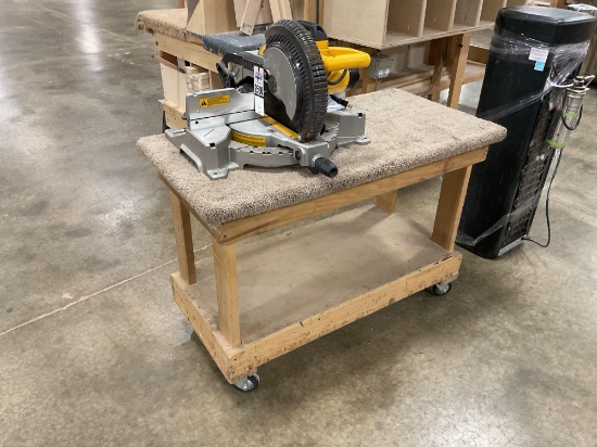Dewalt DWS713 10" Compound Miter Saw 120v w/Cart