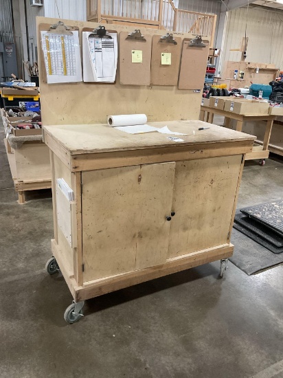 Wooden Rolling Works Station