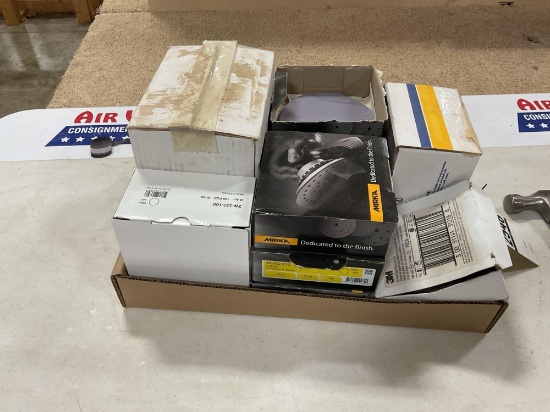 Box Lot - Assortment of Sanding Discs