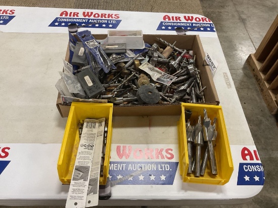 Box Lot - Assorted Drill Bits