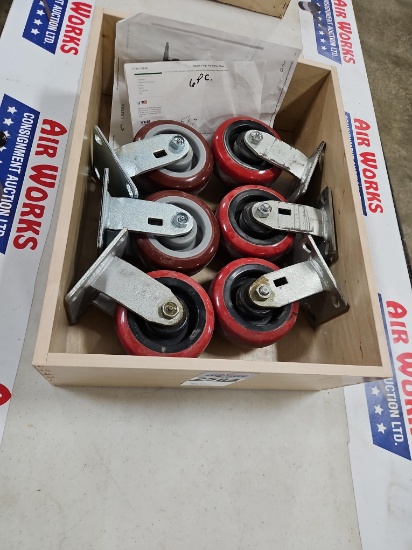 6 - 2" x 5" Castors