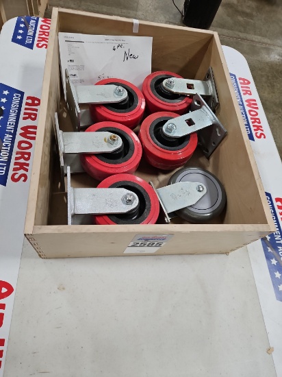 5 - 2" x 5" Castors